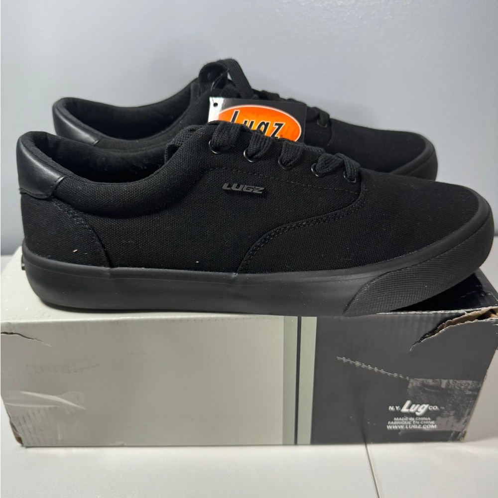 Lugs Men’s Avi Canvas Casual Low Top Skate Sneaker, 8.5
